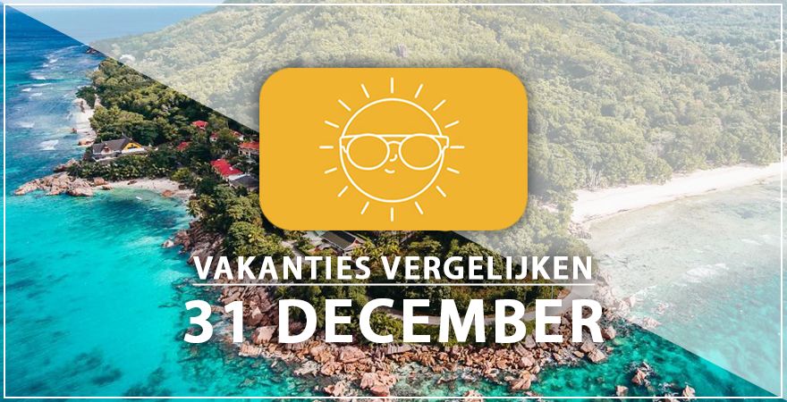 zonnige vakantiebestemmingen éénendertig december 2024