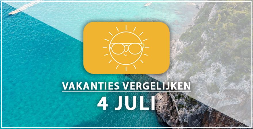 zonnige vakantiebestemmingen vier juli 2025