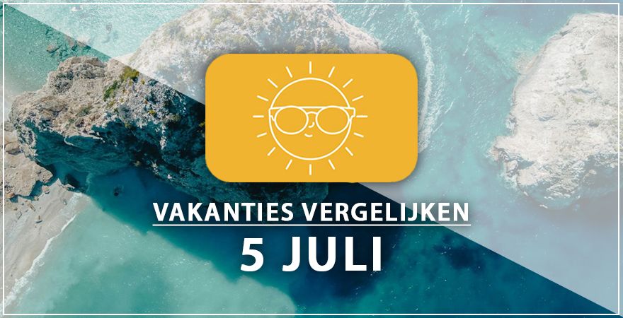 zonnige vakantiebestemmingen vijf juli 2025