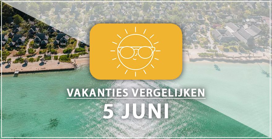 zonnige vakantiebestemmingen vijf juni 2025