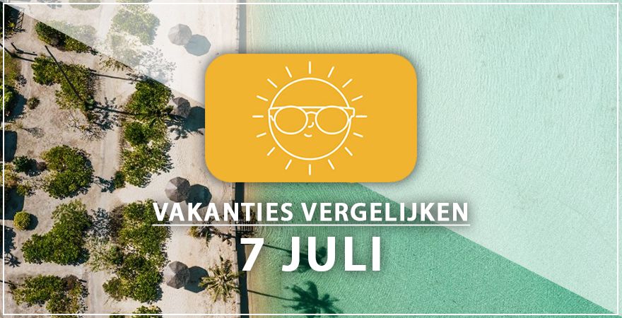 zonnige vakantiebestemmingen zeven juli 2025