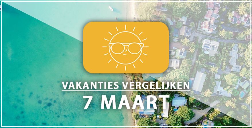 zonnige vakantiebestemmingen zeven maart 2025