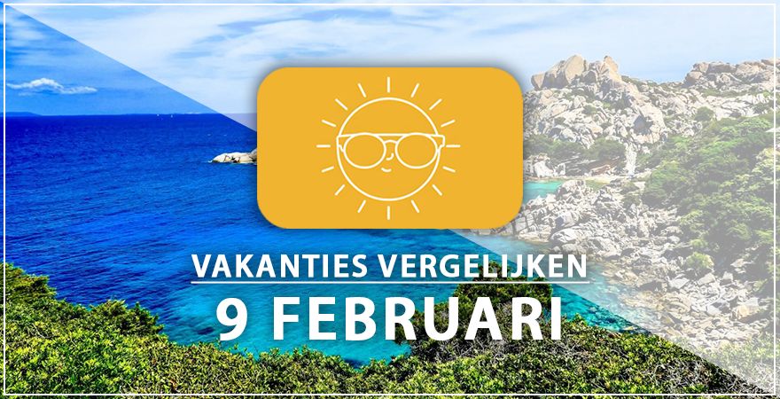 zonnige vakantiebestemmingen negen februari 2025