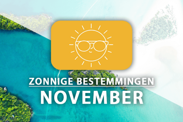 zonnige vakantiebestemmingen november